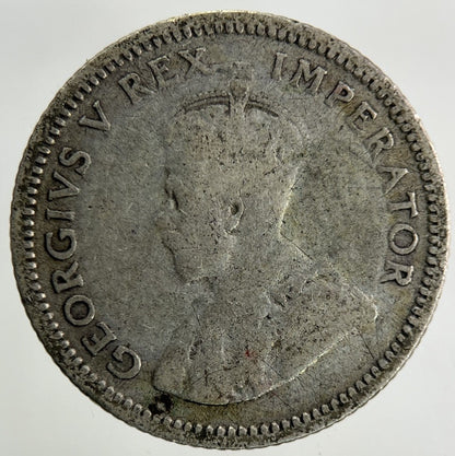 1926 South Africa Sixpence Silver Coin | Fair Grade