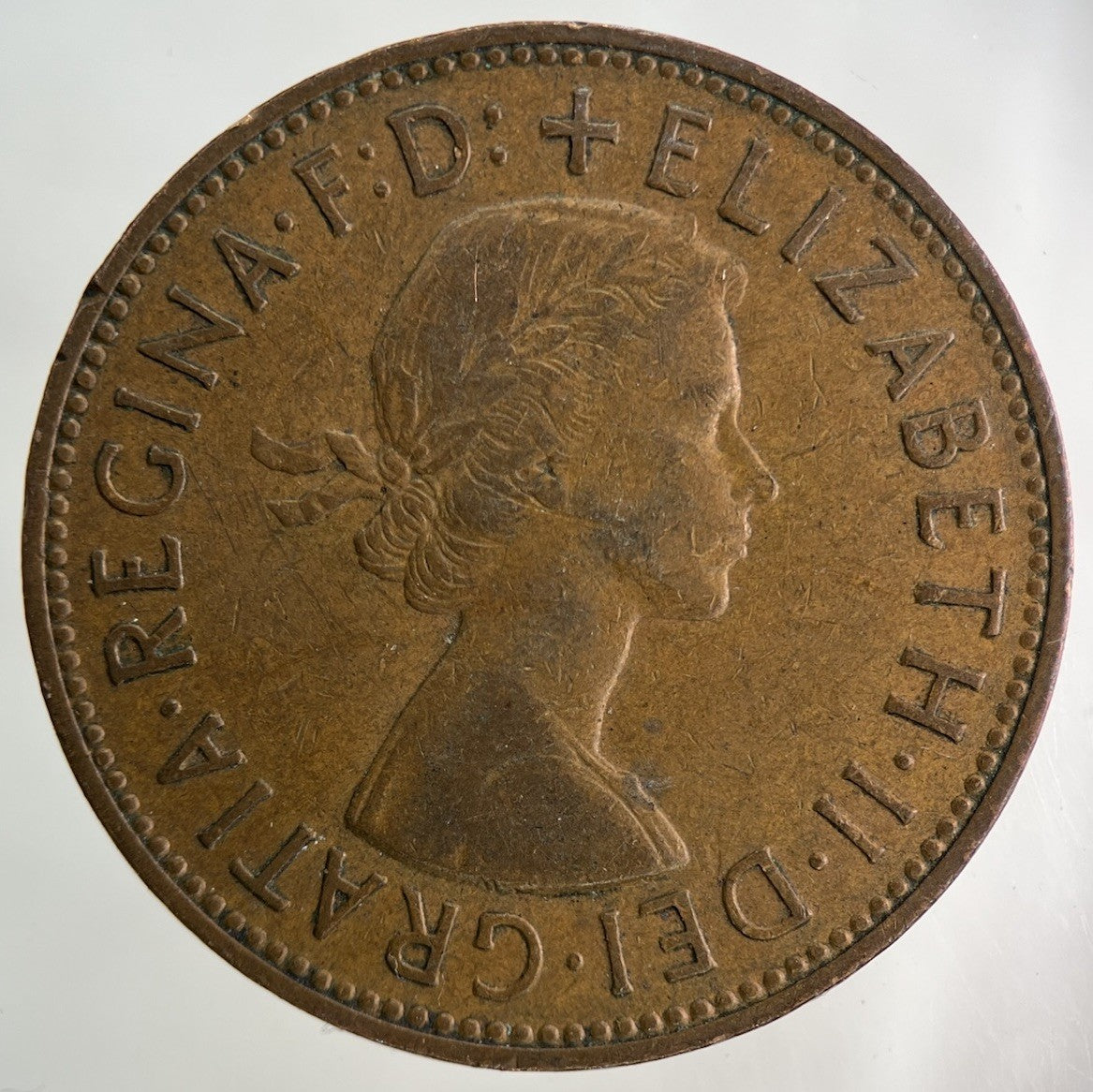 1963 Elizabeth II 2nd One Penny Coin | Fine Collectable Grade