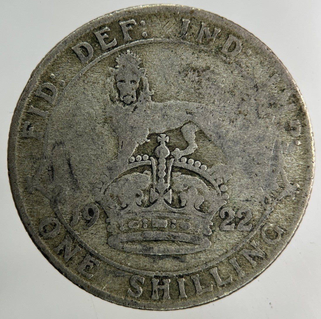 1922 George V Shilling Silver Coin | Collectable Grade