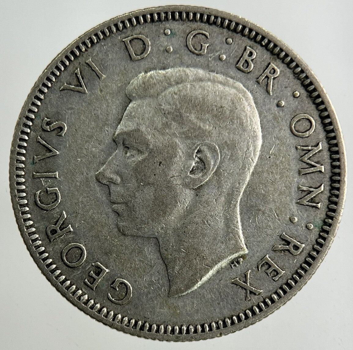1943 George VI Shilling Silver Coin | Fine Collectable Grade