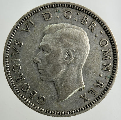 1943 George VI Shilling Silver Coin | Fine Collectable Grade