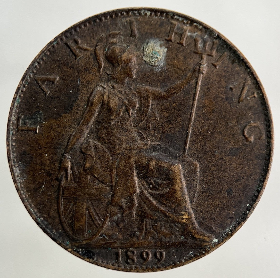 1899 Victoria Farthing Coin | Fine Collectable Grade