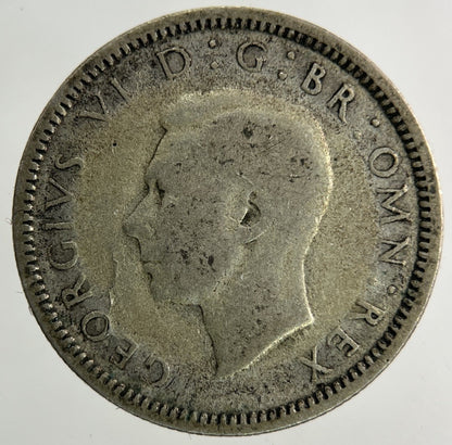 1940 George VI Sixpence Silver Coin | Fine Collectable Grade