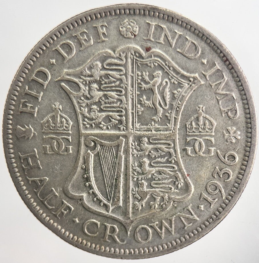 1936 George V Half - Crown Silver Coin | Collectable Grade | a6326