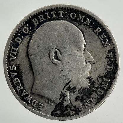 1902 Edward VII Threepence Silver Coin | Collectable Grade