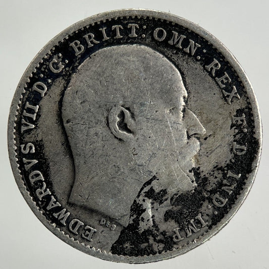 1902 Edward VII Threepence Silver Coin | Collectable Grade