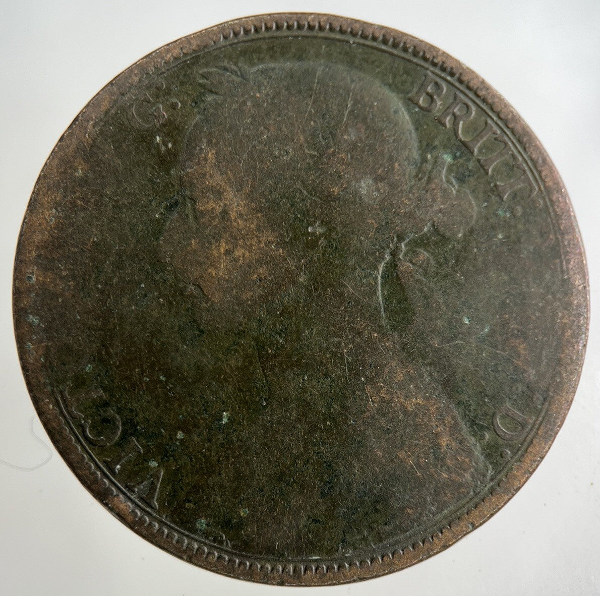 1889 Victoria One Penny Coin | Collectable Grade