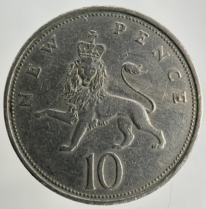 1970 Elizabeth II 2nd 10p Ten - Pence Coin | Collectable Grade