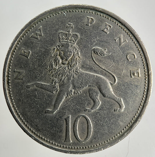 1970 Elizabeth II 2nd 10p Ten - Pence Coin | Collectable Grade
