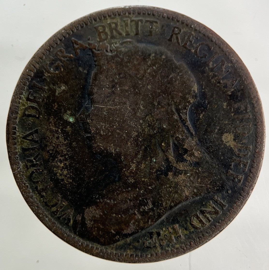 1896 Victoria Half - Penny Coin | Fair Grade