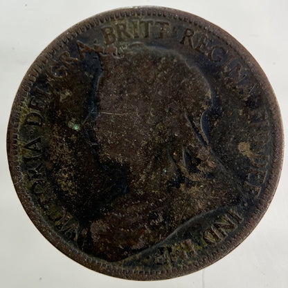 1896 Victoria Half - Penny Coin | Fair Grade