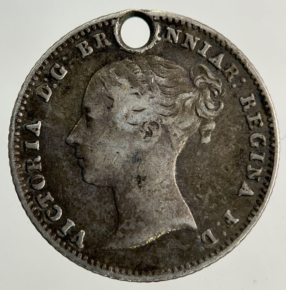 1855 Victoria Groat Four - Pence Silver Coin | Fine Collectable Grade