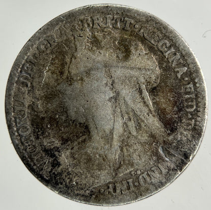 1901 Victoria Threepence Silver Coin | Fair Grade