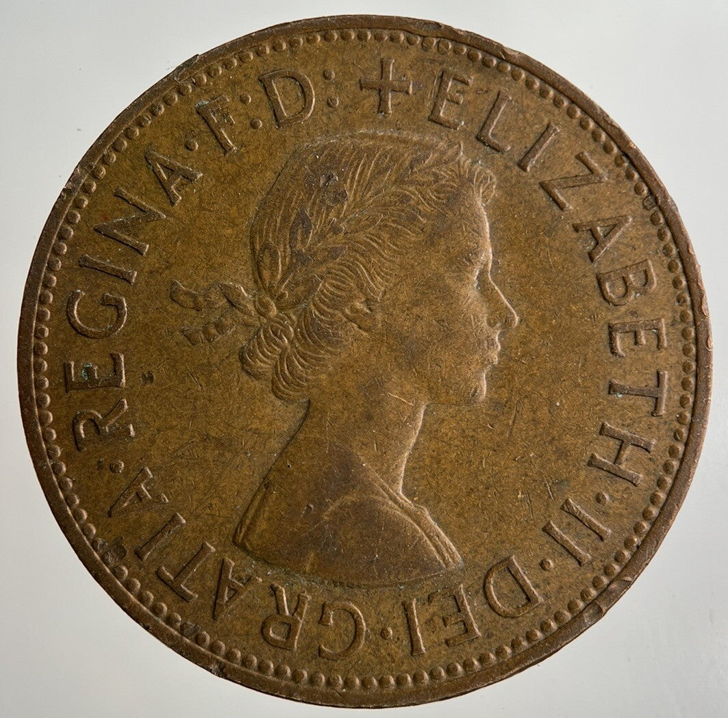 1965 Elizabeth II 2nd One Penny Coin | Fine Collectable Grade