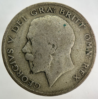 1921 George V Half - Crown Silver Coin | Collectable Grade
