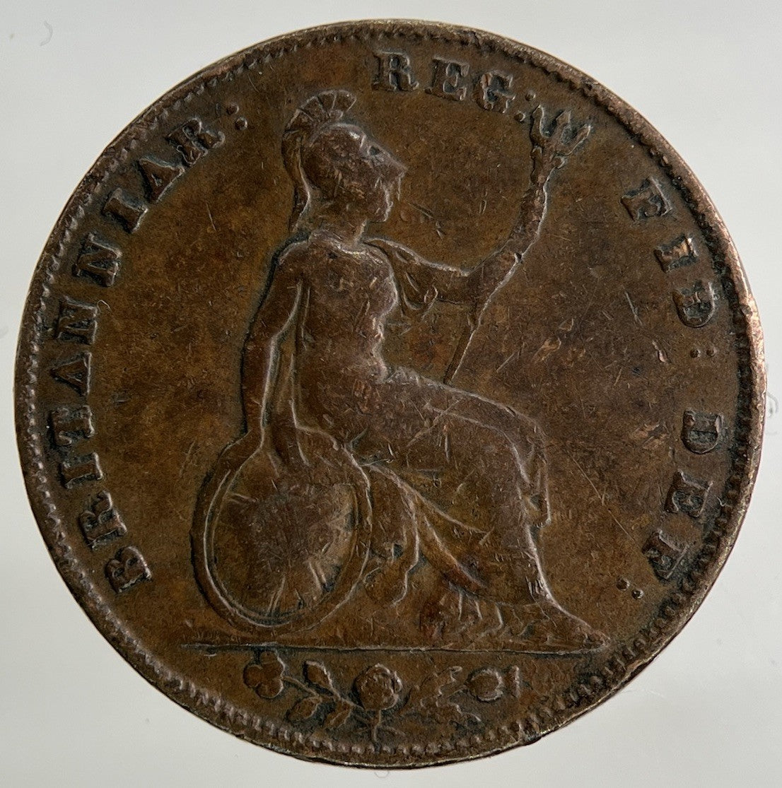 1850 Victoria Farthing Coin | Collectable Grade