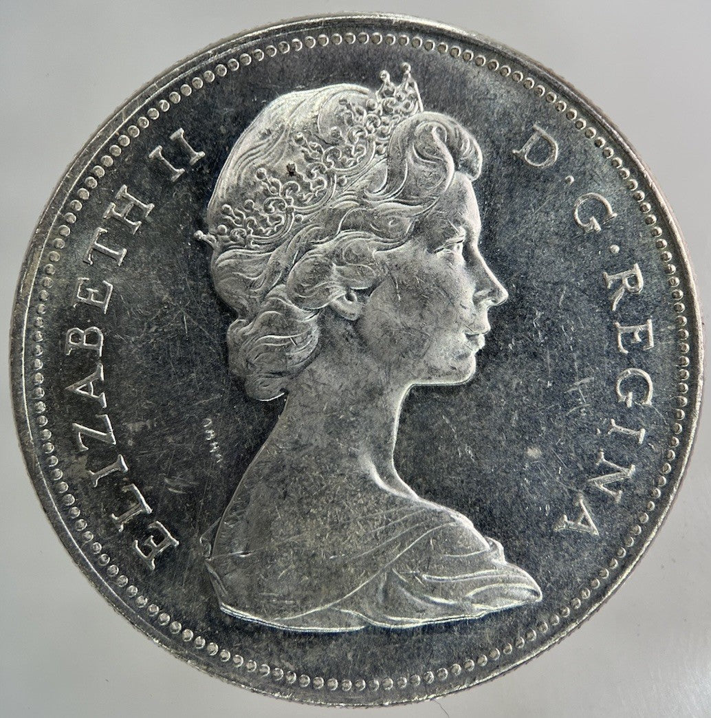 1966 Canada 1 Dollar Silver Coin | Fine Collectable Grade