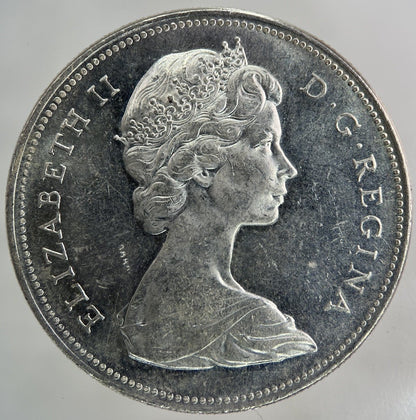 1966 Canada 1 Dollar Silver Coin | Fine Collectable Grade