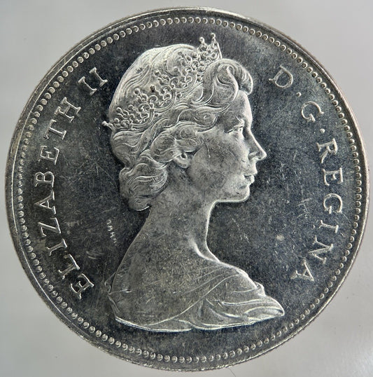 1966 Canada 1 Dollar Silver Coin | Fine Collectable Grade