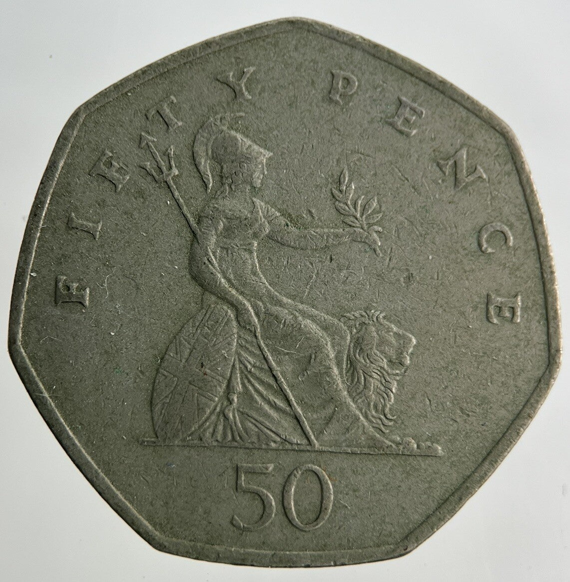 1997 Elizabeth II 2nd 50p Fifty - Pence Coin | Collectable Grade