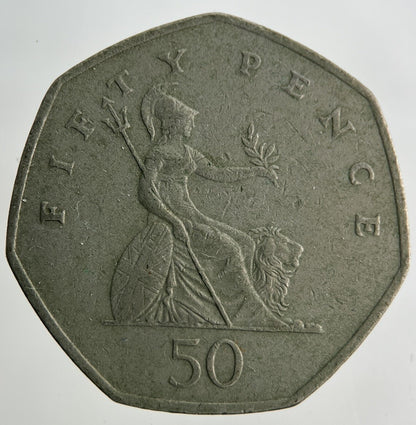1997 Elizabeth II 2nd 50p Fifty - Pence Coin | Collectable Grade