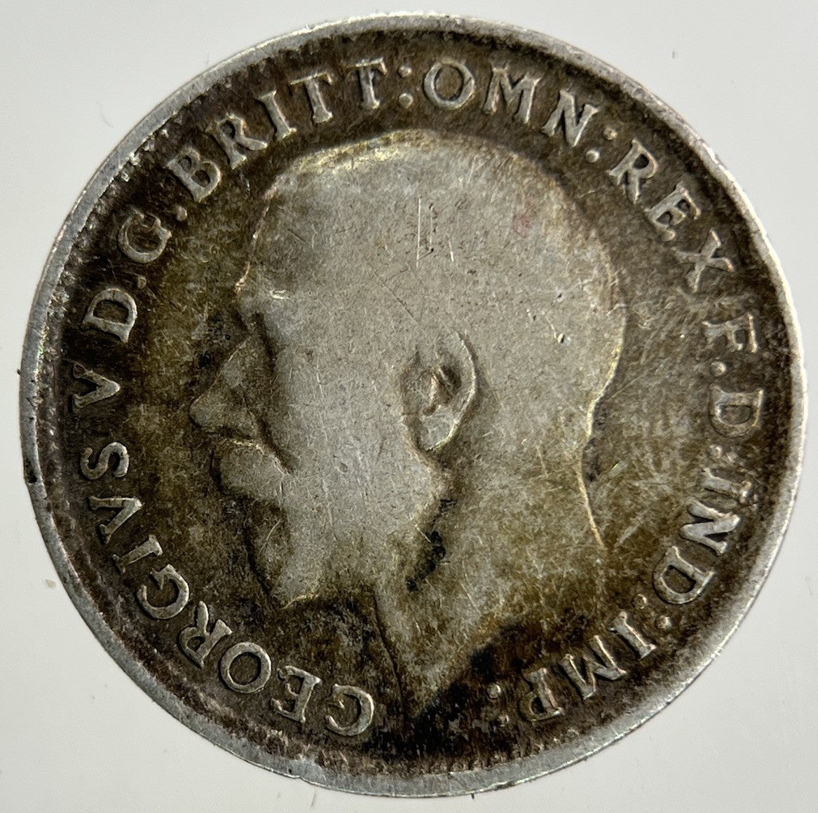 1919 George V Threepence Silver Coin | Very High Grade