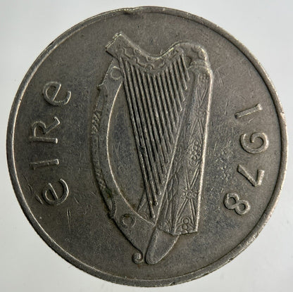 1978 Irish 10p Ten - Pence Coin | Collectable Grade