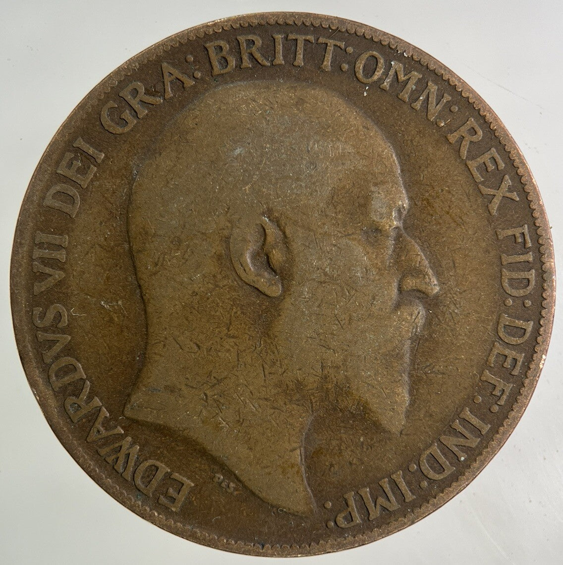 1908 Edward VII One Penny Coin | Collectable Grade