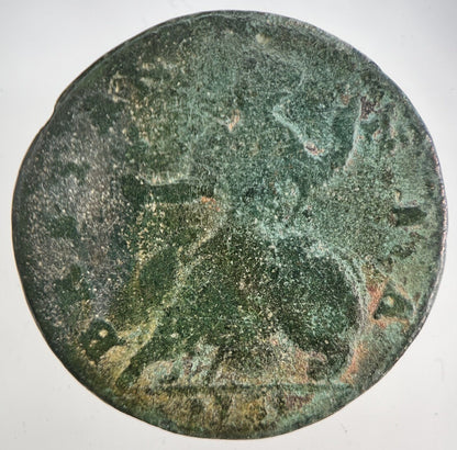 1754 George 2nd II Half - Penny British Coin | Collectable Grade | a5745