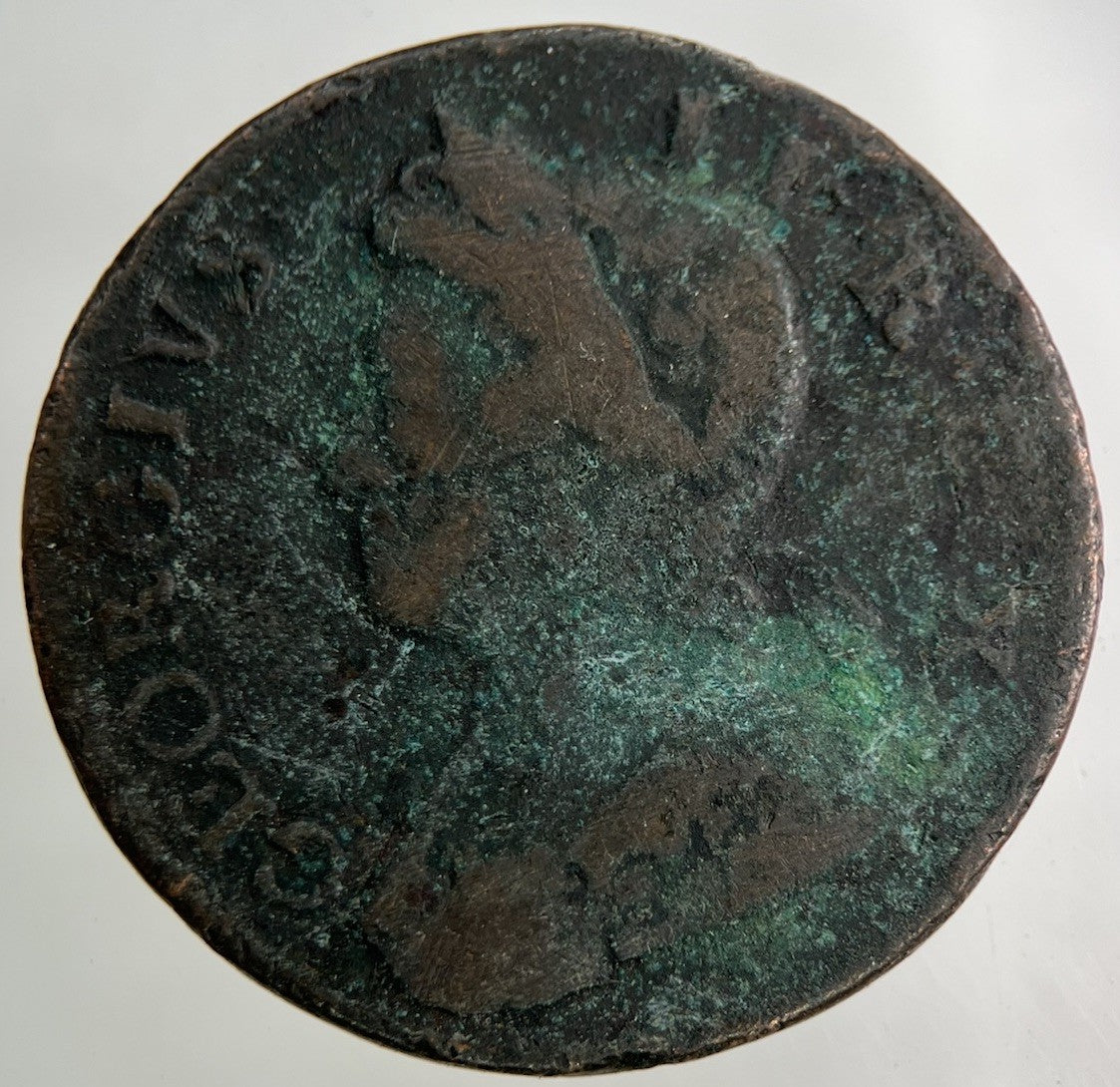 1735 George II 2nd Half - Penny Coin | Collectable Grade