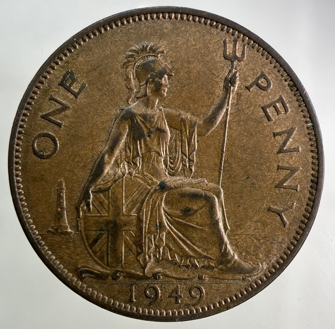 1949 George VI One Penny Coin | Very High Grade