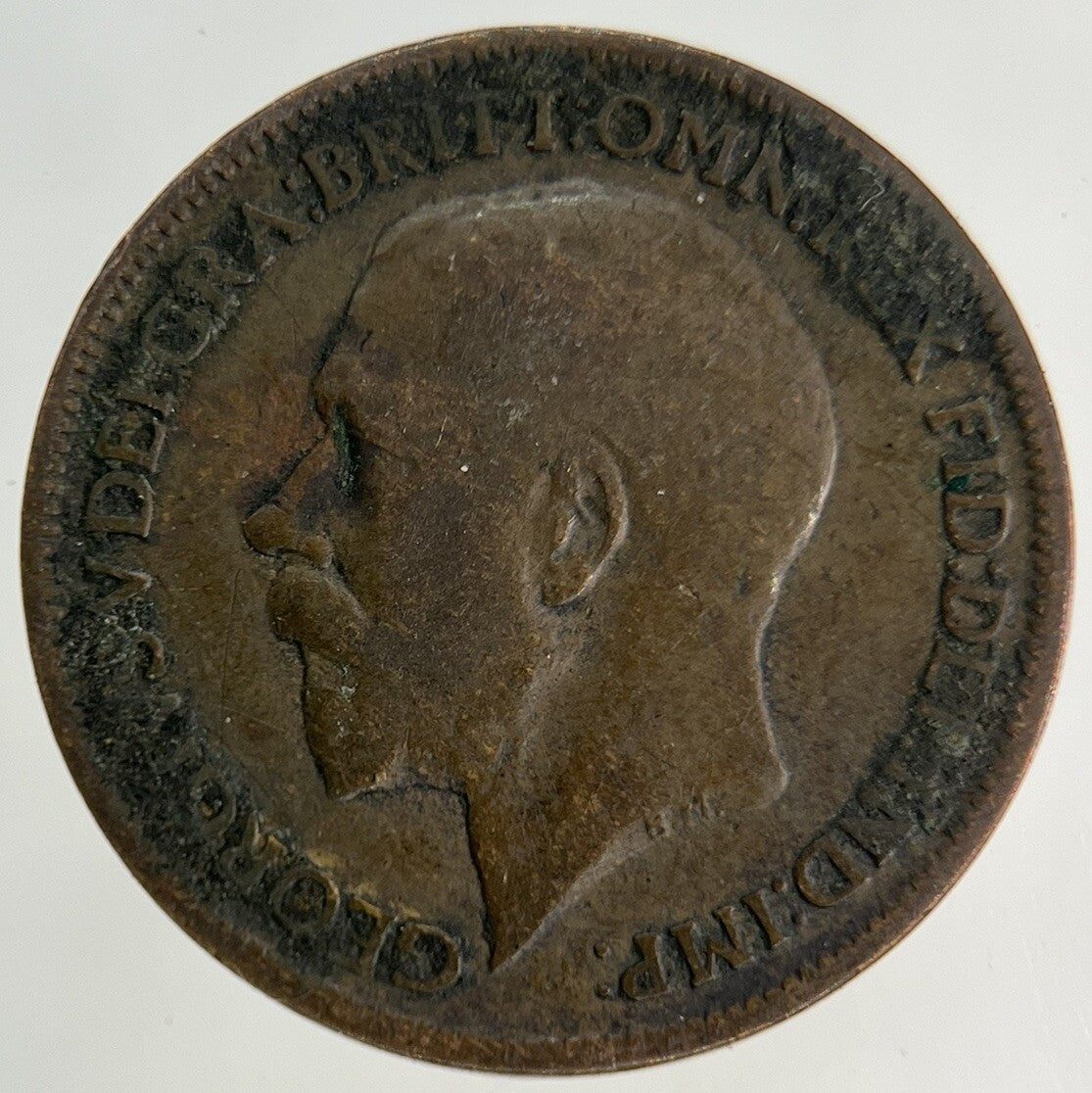 1916 George V Farthing Coin | Collectable Grade