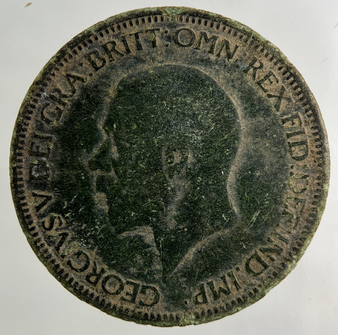1934 George V Half - Penny Coin | Collectable Grade