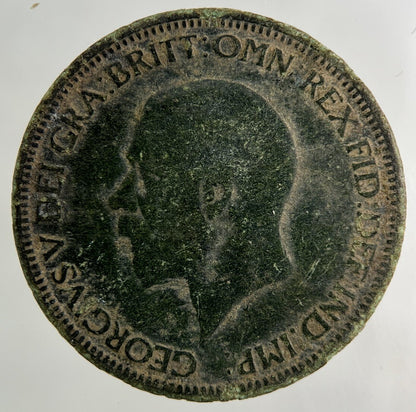 1934 George V Half - Penny Coin | Collectable Grade