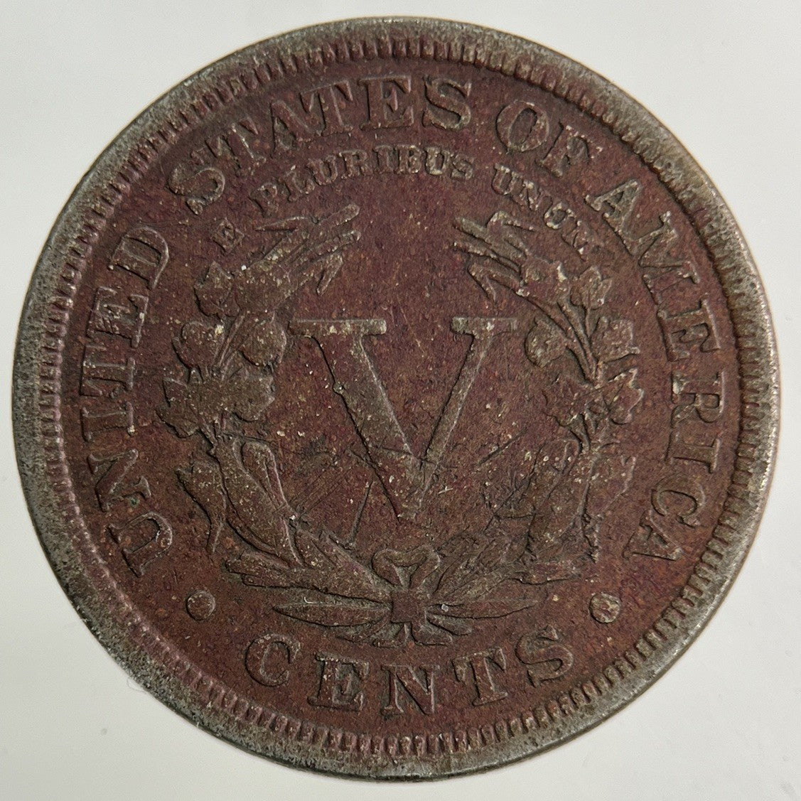 1893 US USA Nickel 5 V Cents Coin | Collectable Grade