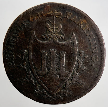 1792 Edinburgh Farthing Token | Fine Collectable Grade
