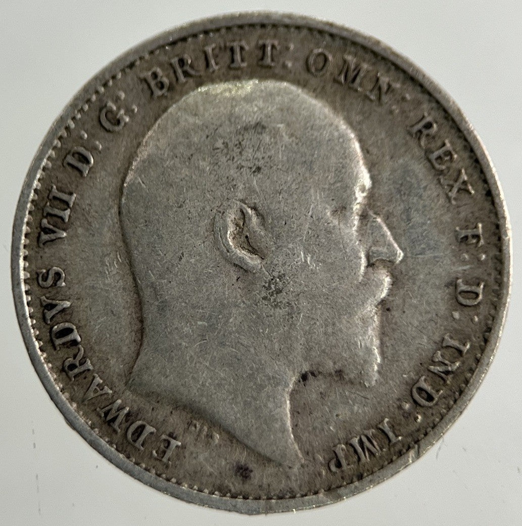 1909 Edward VII Threepence Silver Coin | Fine Collectable Grade