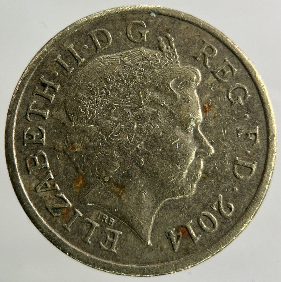 2014 Elizabeth II 2nd One Pound £1 Coin | Fine Collectable Grade