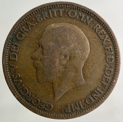 1932 George V Half - Penny Coin | Collectable Grade