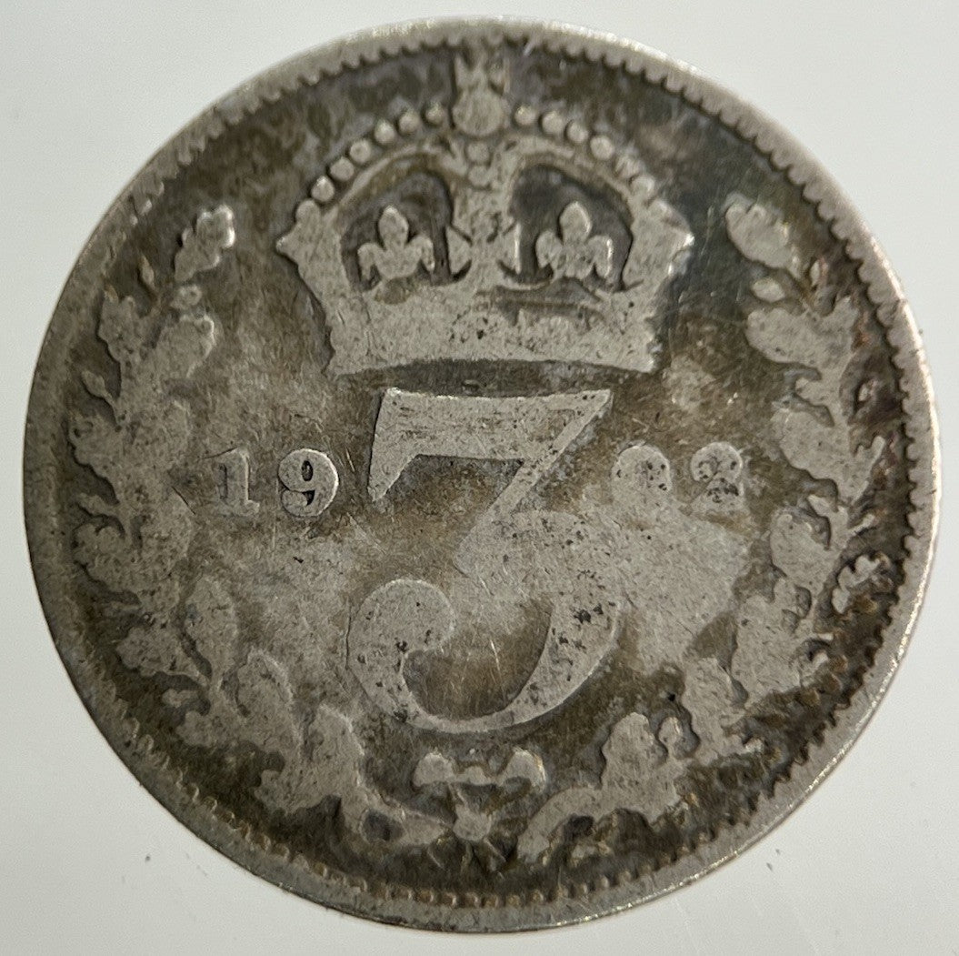 1902 Edward VII Threepence Silver Coin | Collectable Grade