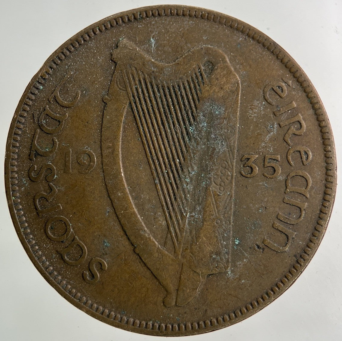 1935 Irish One Penny Coin | Collectable Grade