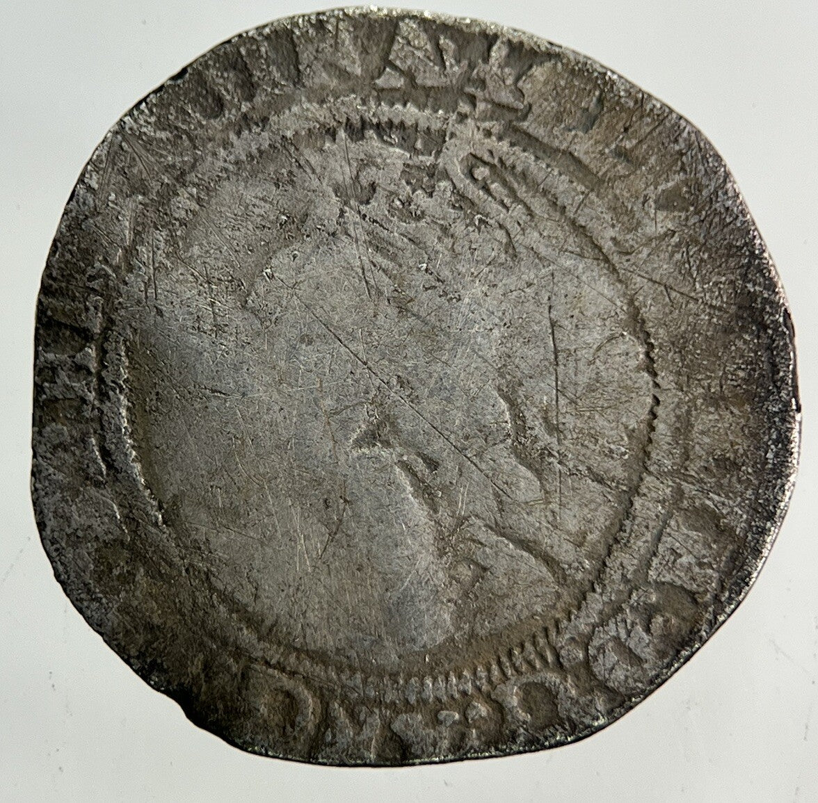 1565 Elizabeth I 1st Hammered Threepence Silver Coin | Collectable Grade