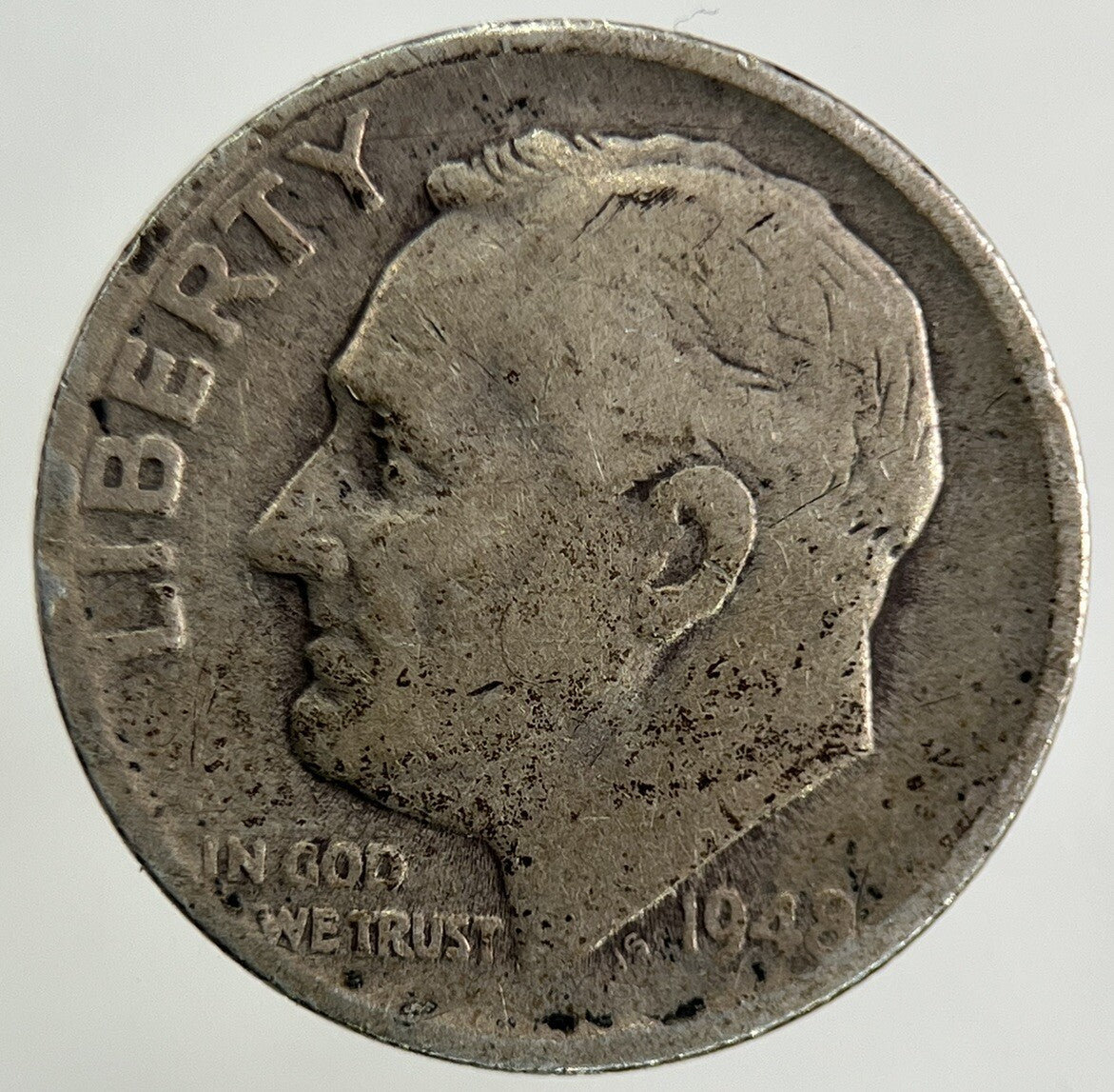 1948 - S US USA Roosevelt Dime Silver Coin | Collectable Grade