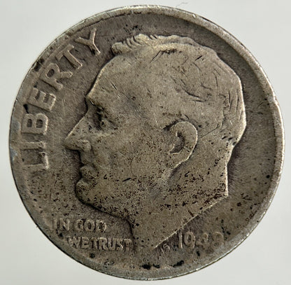 1948 - S US USA Roosevelt Dime Silver Coin | Collectable Grade