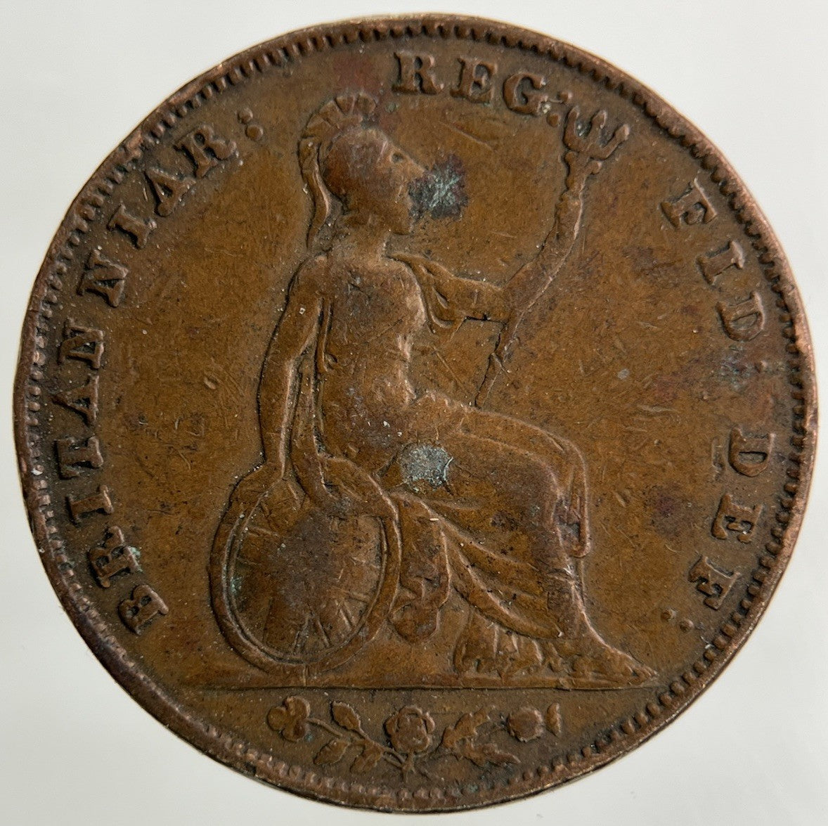 1858 Victoria Farthing Coin | Collectable Grade