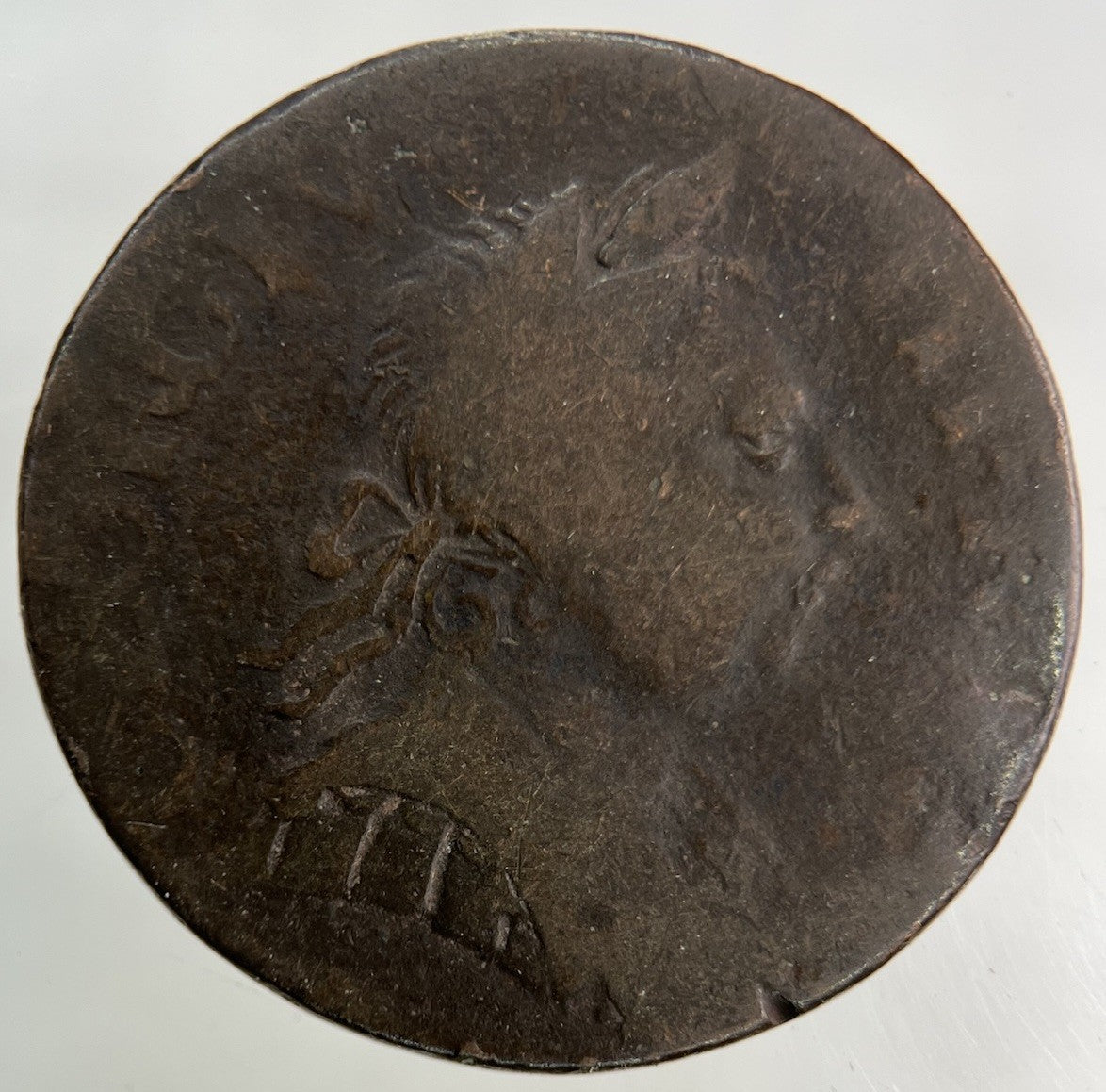 1774 George III 3rd Half - Penny Coin | Collectable Grade
