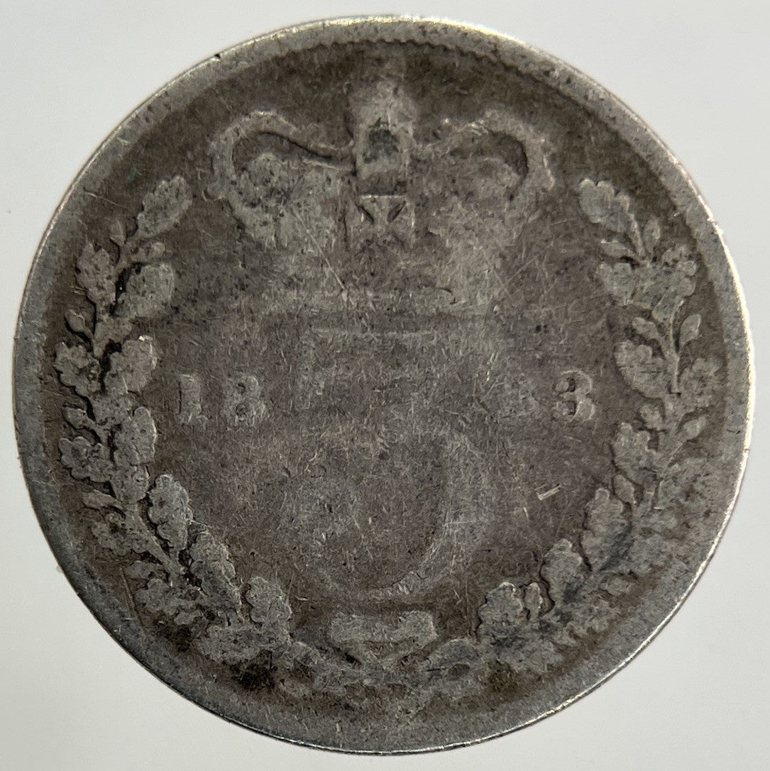1883 Victoria Threepence Silver Coin | Collectable Grade