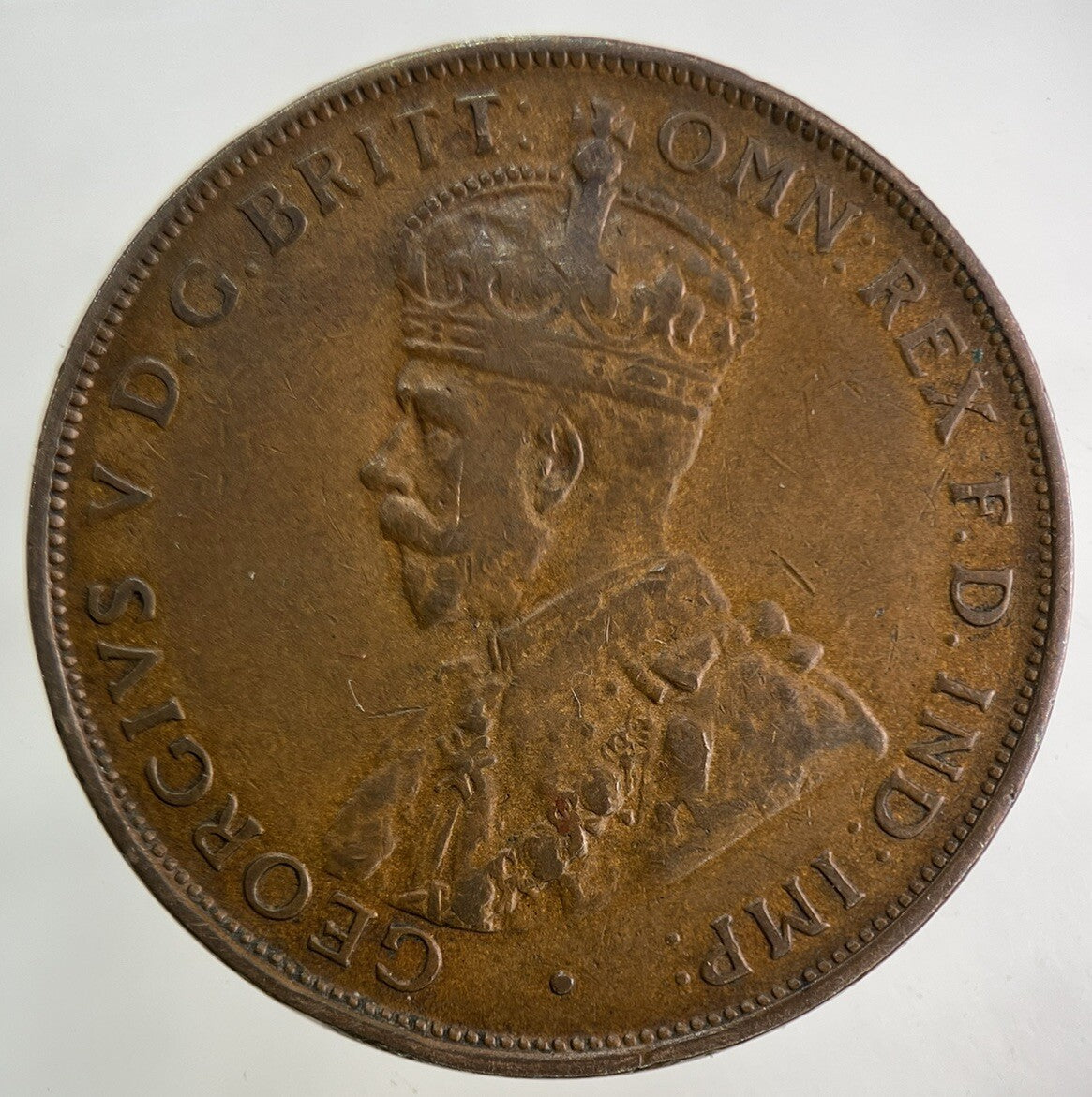 1935 Australia One Penny Coin | Fine Collectable Grade