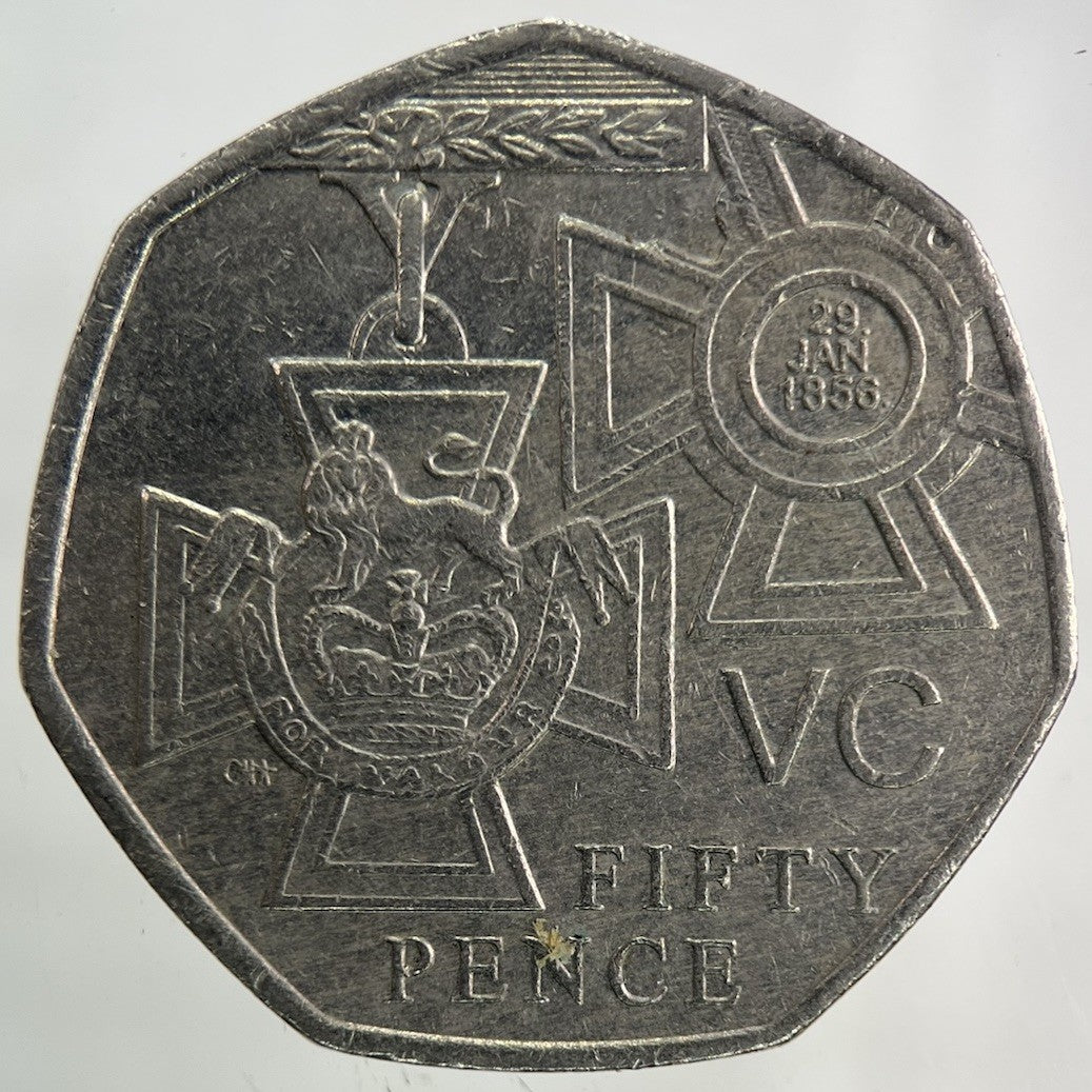 2006 VC Victoria Cross 50p Fifty - Pence Coin | Collectable Grade