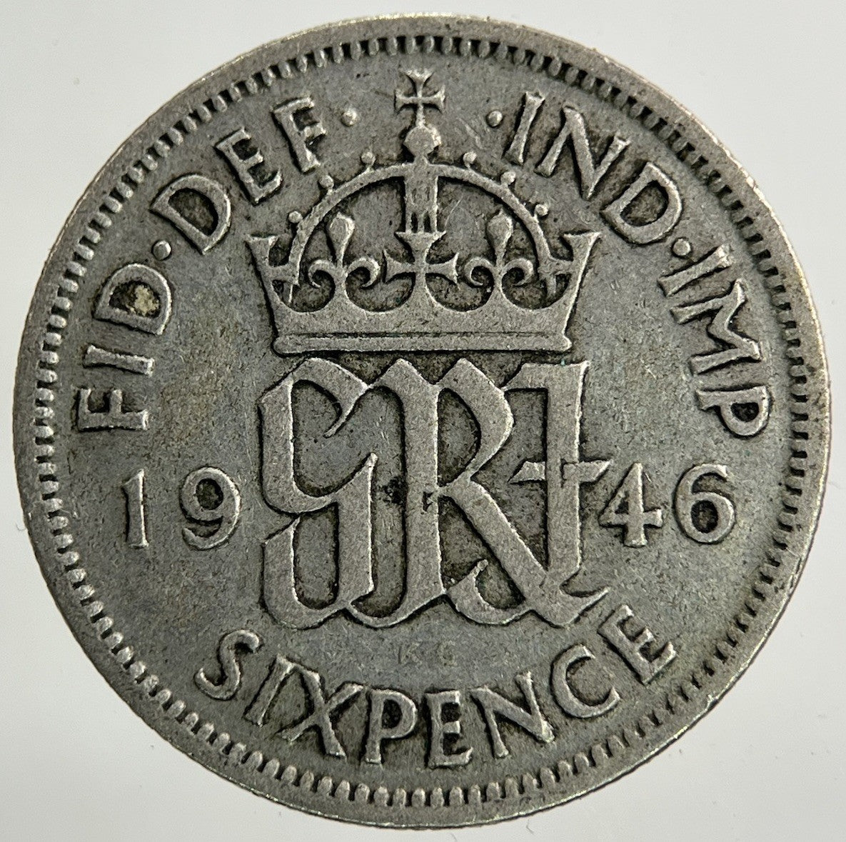 1946 George VI Sixpence Silver Coin | Collectable Grade